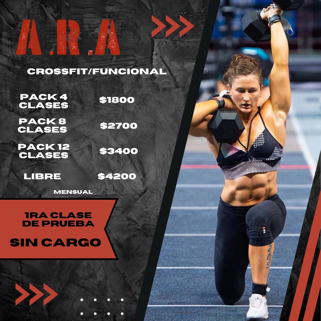 Bienvenidos a la familia A.R.A Fitness Center 